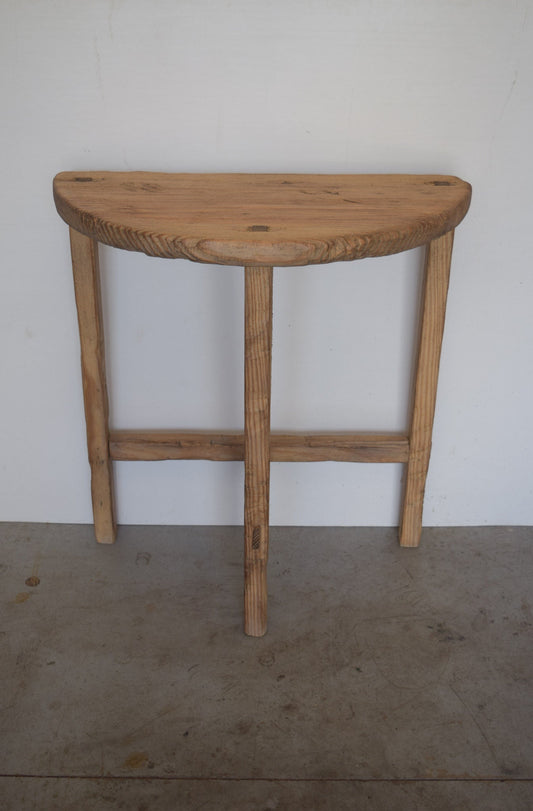 Made To Order: Demilune accent table