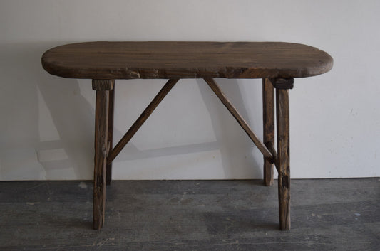 Made To Order: Dark Wooden Console Table 48" Long