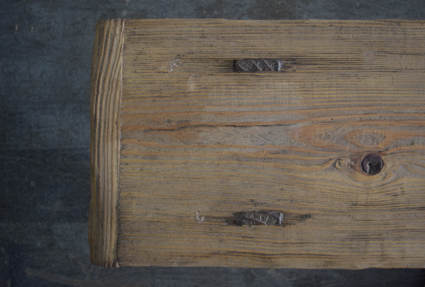 Made To Order: Long solid Wood bench Antique Inspired