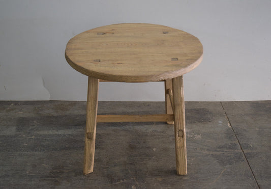 Made to order: Large Round Side Table 27" diameter