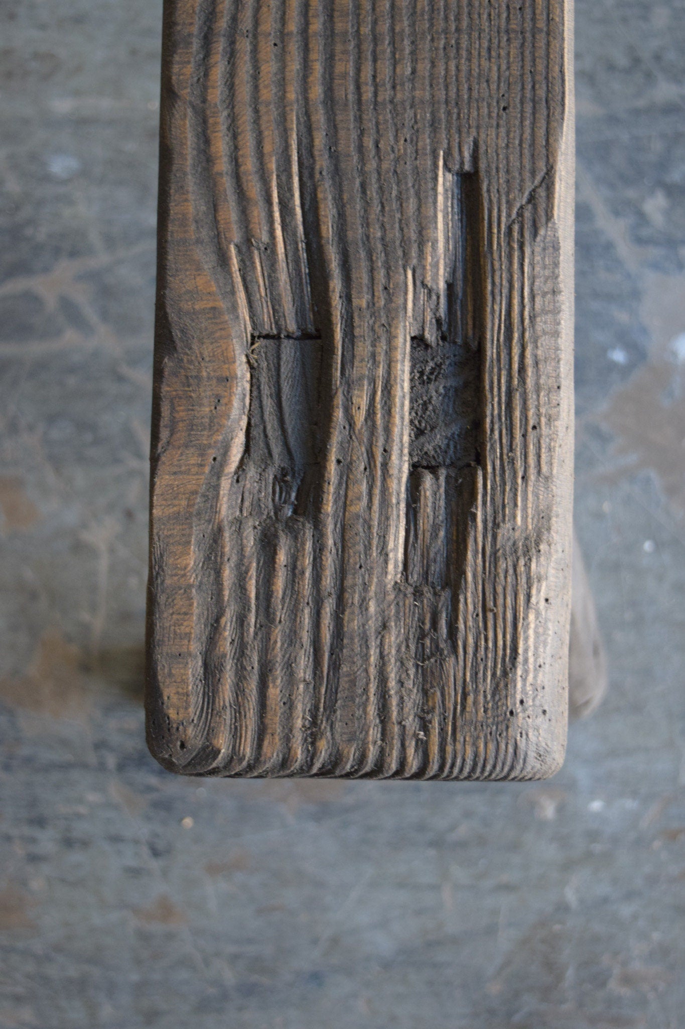 Made To Order: Slender Bench Dark Wood