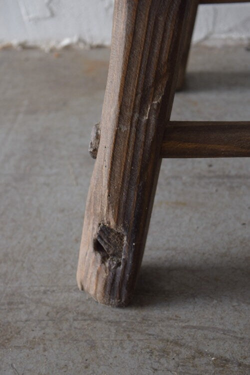 Made To Order: Small Unique Vintage-Style Wooden Stool