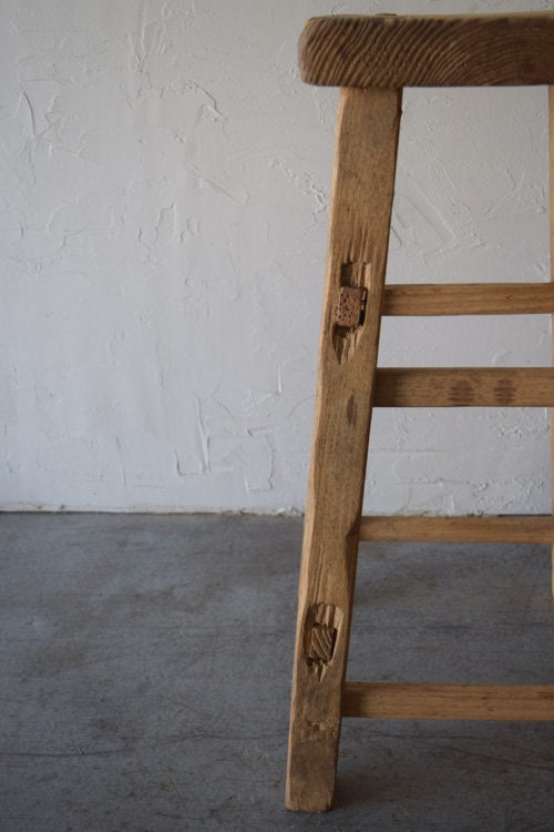 Made To Order: Tall Antique Style Accent Stool Display Stand