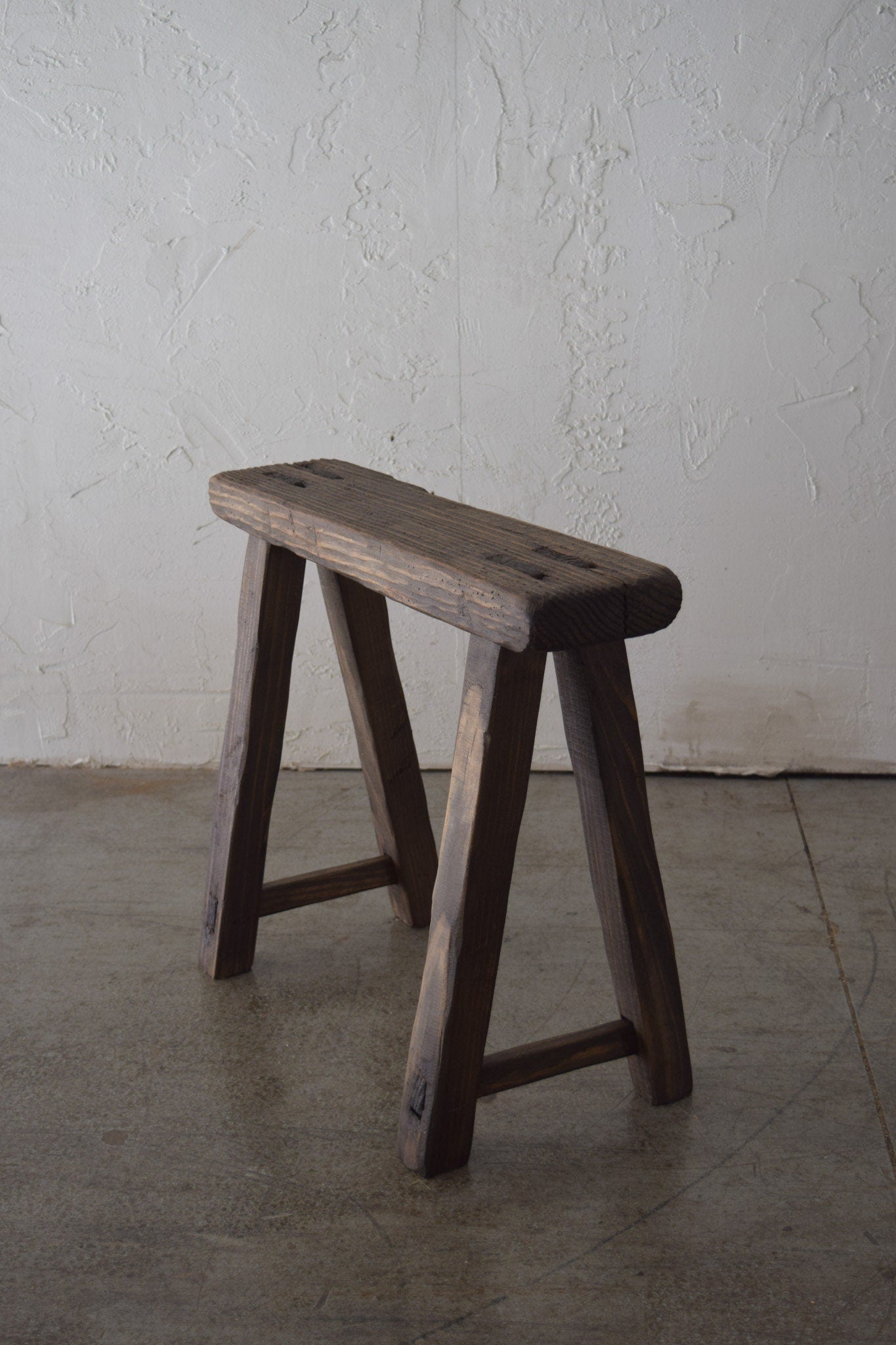 Made To Order: Small Dark Slim Bench/Stool 24" Long