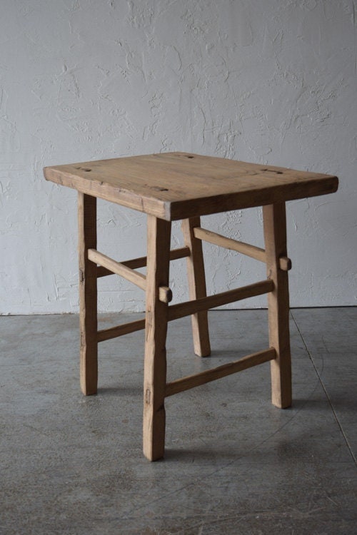 Made-To-Order: Deep Wooden Accent Table