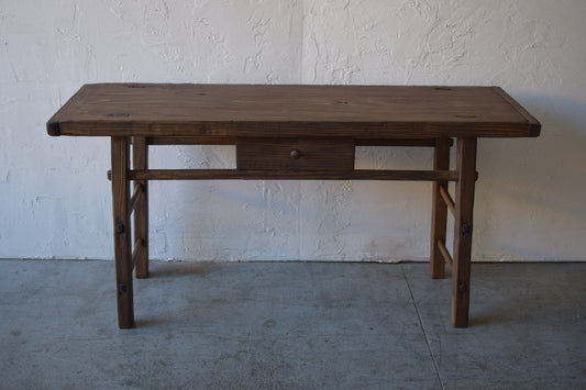 Made To Order: Beautiful Solid Wood Console With Drawer