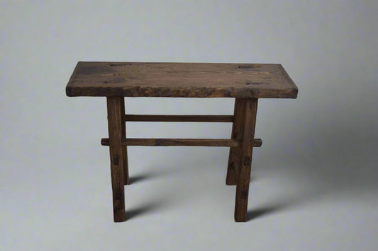 36" Long Dark sofa table antique Inspired