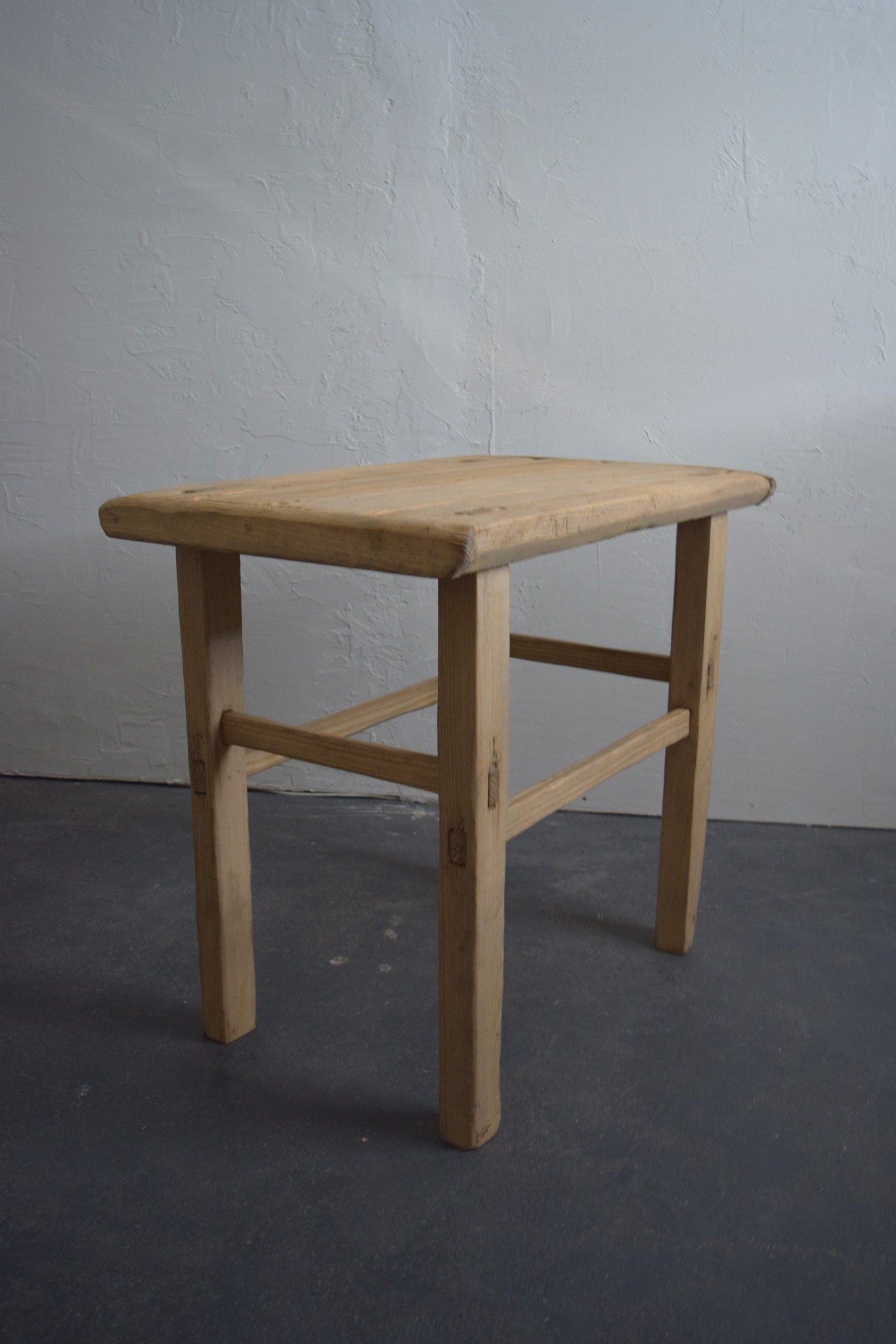 Set Of Large Antique-Style Bedside/Accent Tables Solid Wood