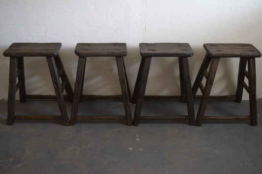 Counter Height Dark Wooden Stools (sold individually)