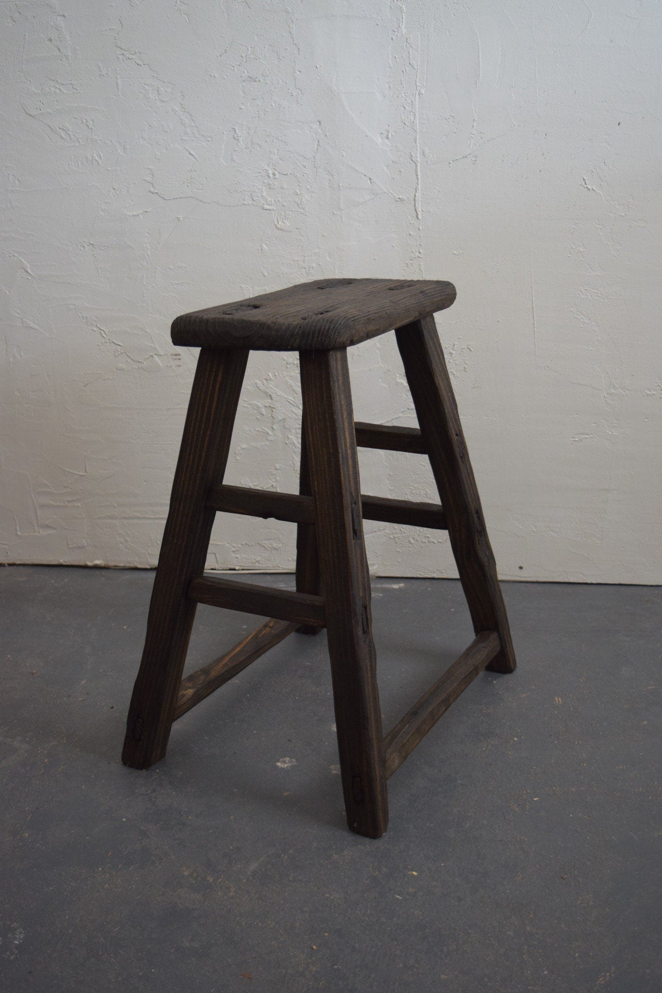 Counter Height Dark Wooden Stools (sold individually)