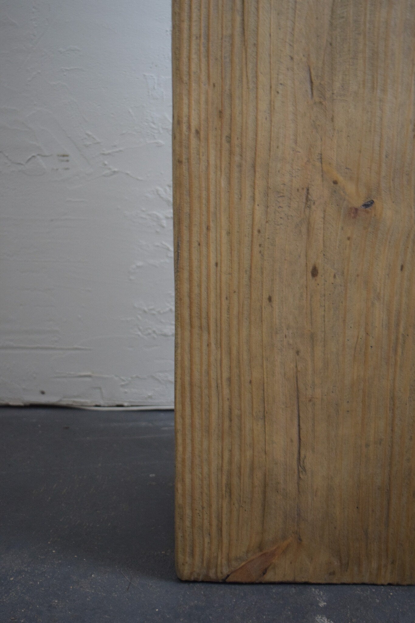 Large Solid Wood Pedastal