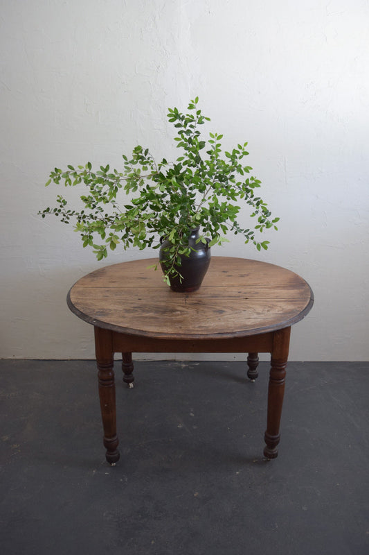 Beautiful Round Antique Dining Table 44" Diameter