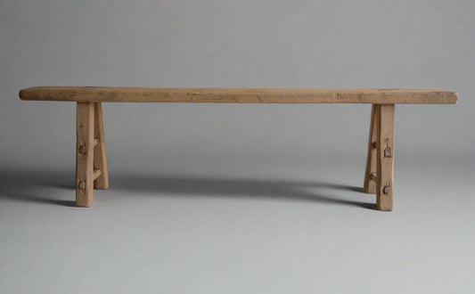 Made To Order: Long Slender bench with Deeper Top