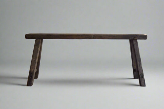 Made To Order: Slender Bench Dark Wood
