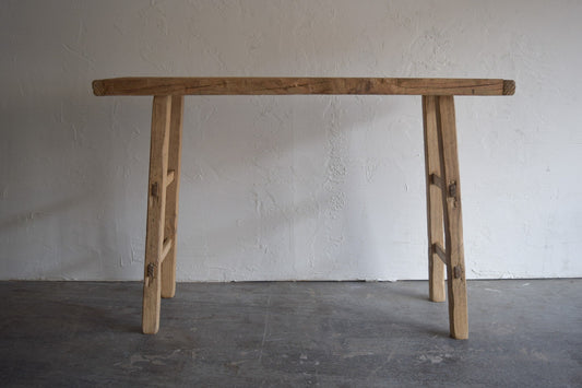 Made To Order: Slim Open Wooden Console/sofa table