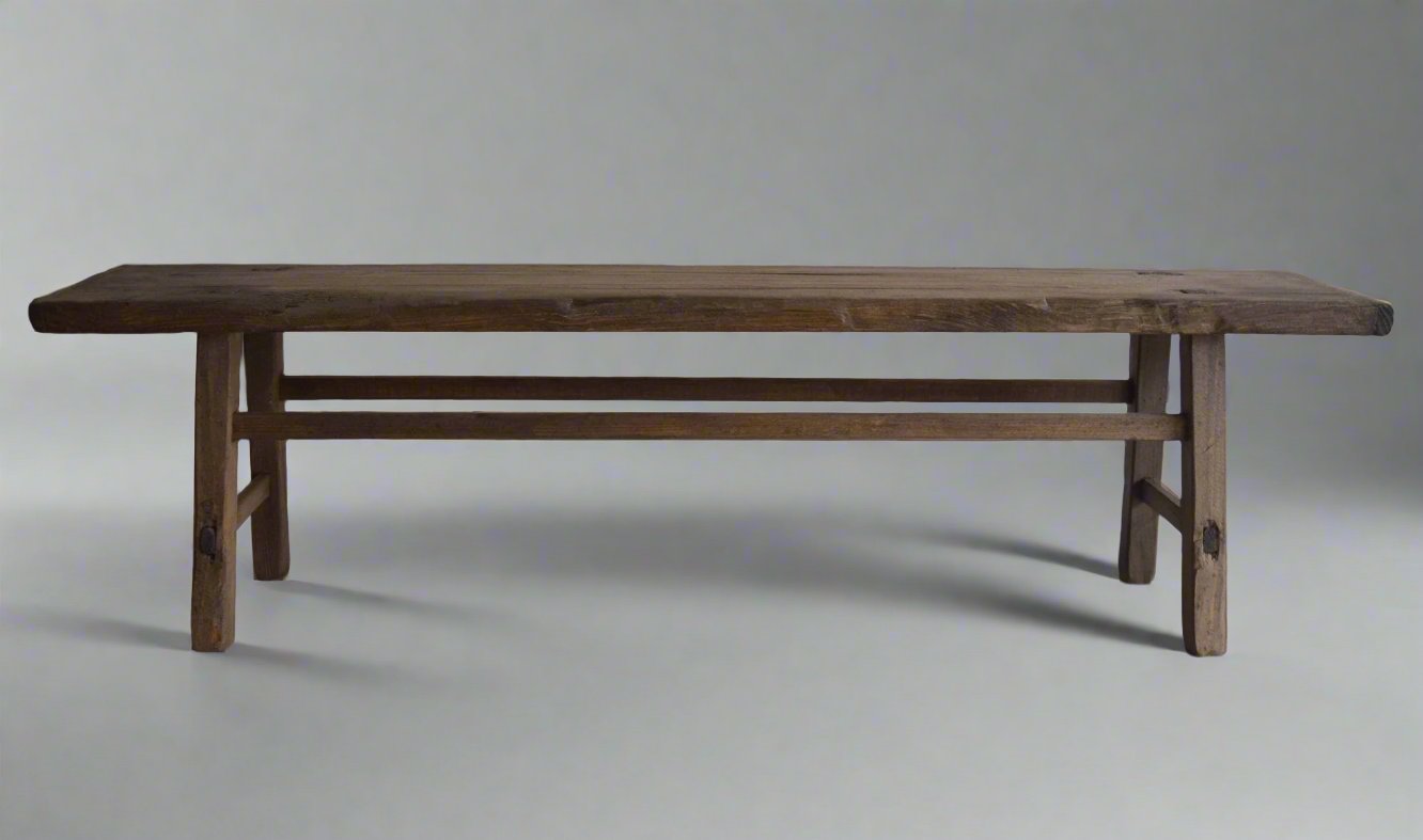 Made To Order: Long Oversized Wooden Bench 70" Long