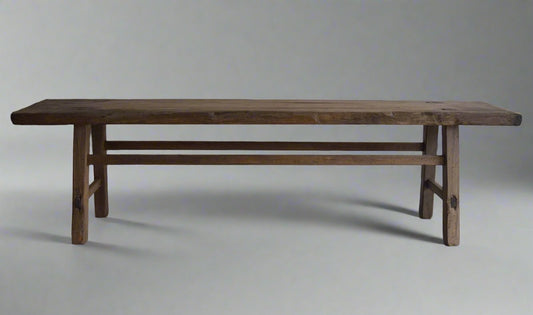 Made To Order: Long Oversized Wooden Bench 70" Long
