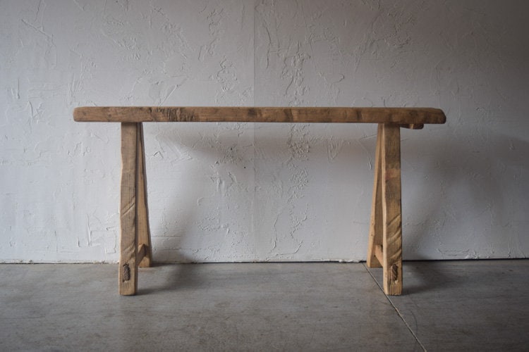 Made-To-Order: 49" Long Slim Bench Antique-style