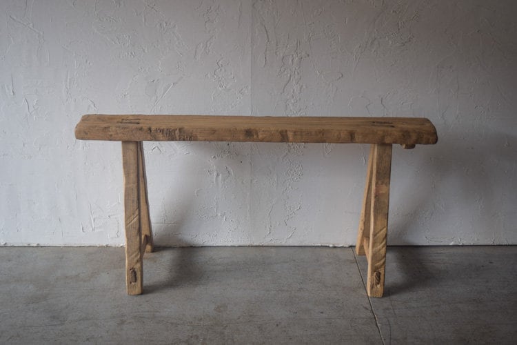 Made-To-Order: 49" Long Slim Bench Antique-style