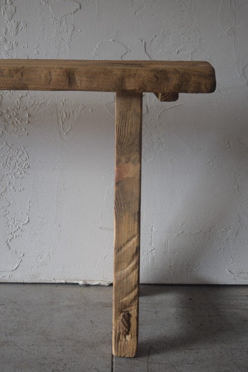 Made-To-Order: 49" Long Slim Bench Antique-style