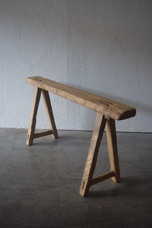 Made-To-Order: 49" Long Slim Bench Antique-style