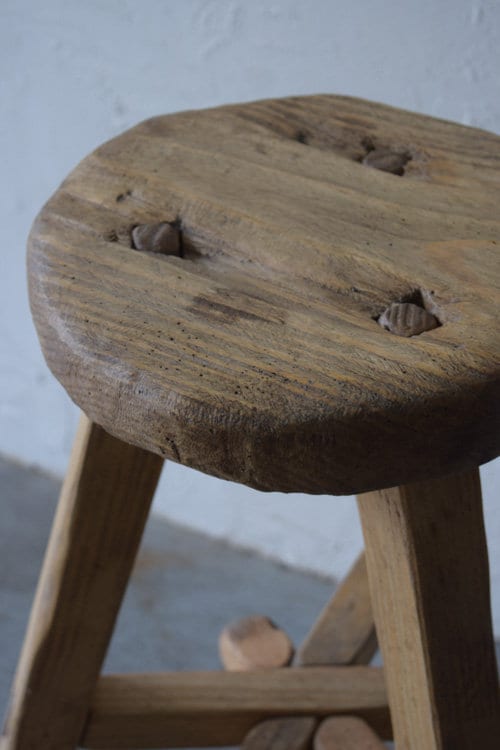 Made To Order: Unique Round Accent Stool/ Display Stand