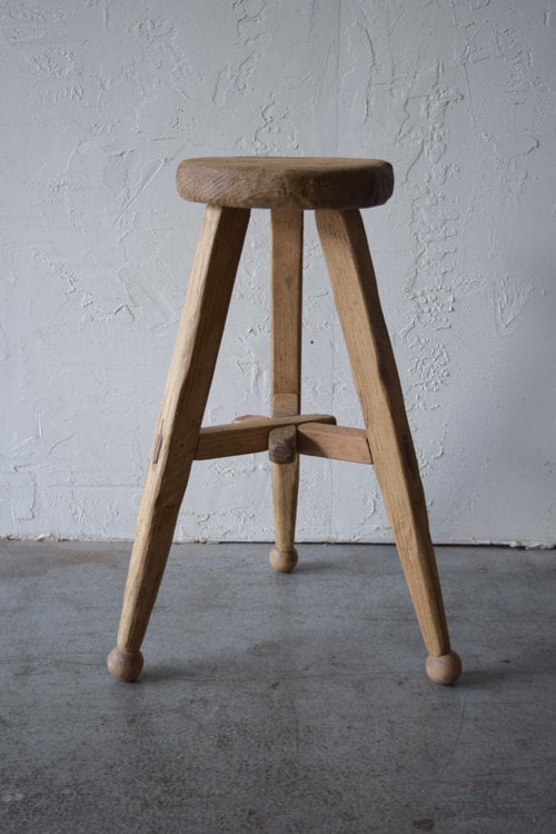 Made To Order: Unique Round Accent Stool/ Display Stand