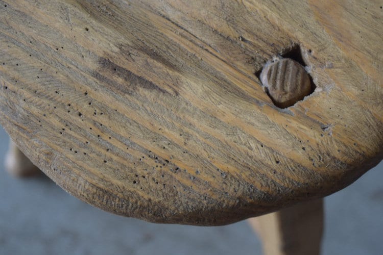 Made To Order: Unique Round Accent Stool/ Display Stand