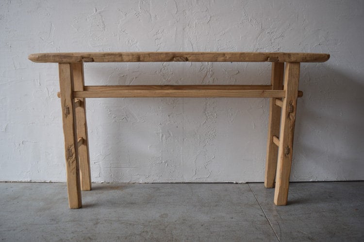 Made-To-Order: Slim Wooden Console Table