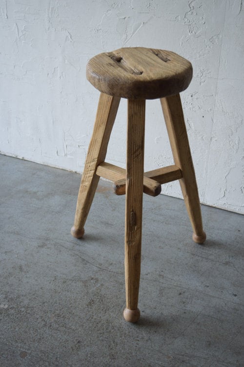 Made To Order: Unique Round Accent Stool/ Display Stand
