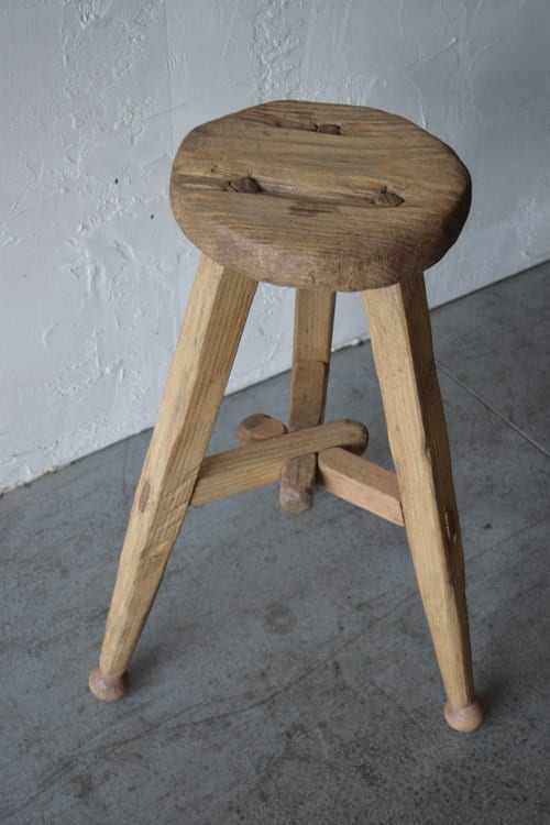 Made To Order: Unique Round Accent Stool/ Display Stand