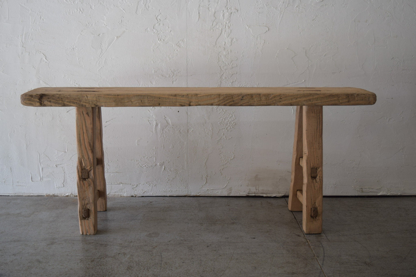 Made-To-Order: Solid Wood Deep Bench 48" Long