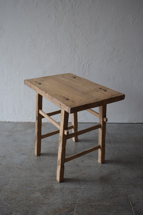 Made-To-Order: Deep Wooden Accent Table