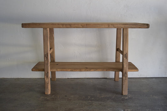 Made To Order: Console Table With Shelf