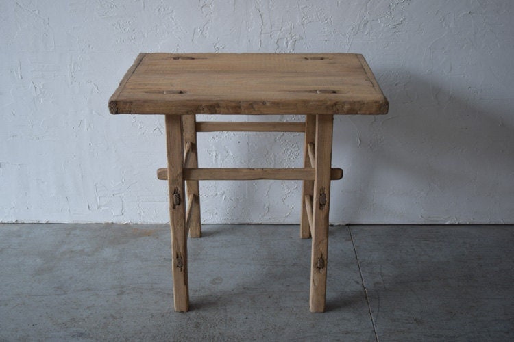 Made-To-Order: Deep Wooden Accent Table