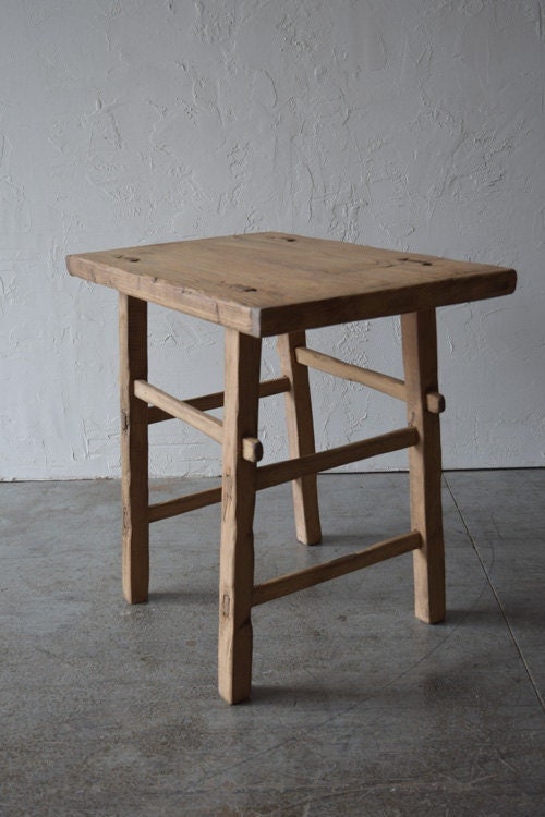 Made-To-Order: Deep Wooden Accent Table