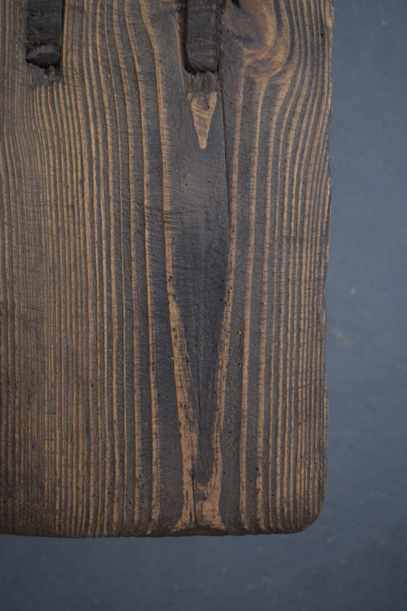 70" Long Deep Slender Wood Bench Antique-Inspired