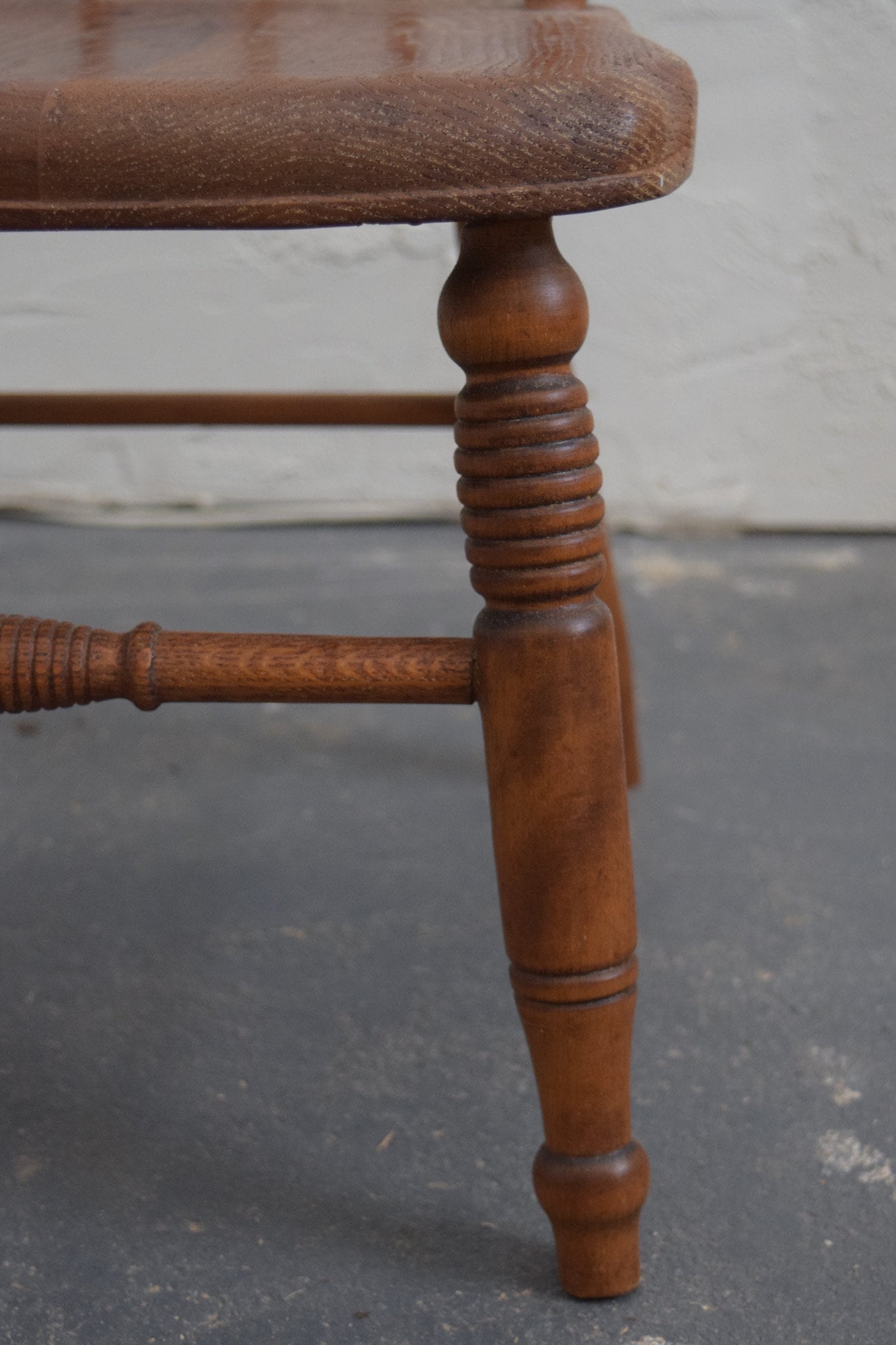 Antique Children's Spindle Back Windsor Chair