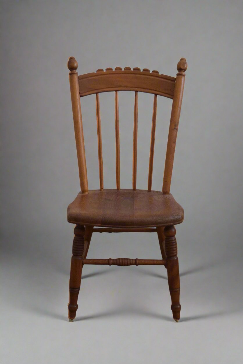 Antique Children's Spindle Back Windsor Chair