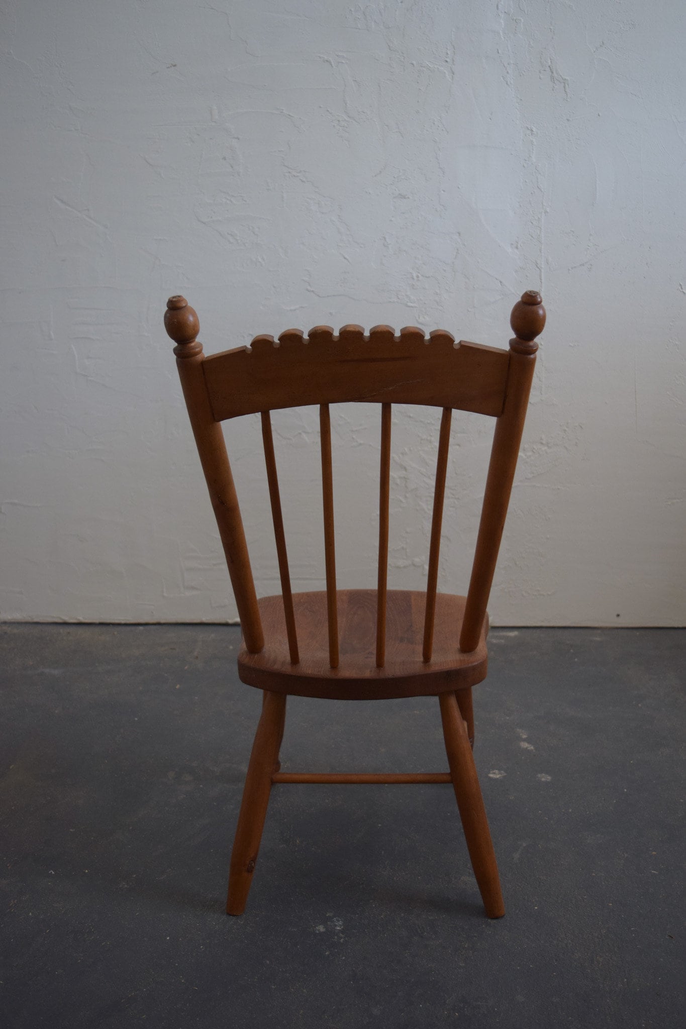 Antique Children's Spindle Back Windsor Chair