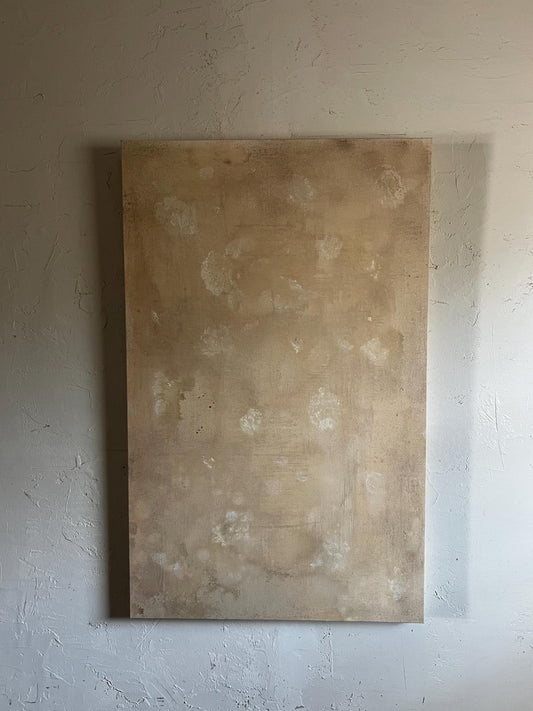 Linen — original mixed media painting by Jessica, full artwork