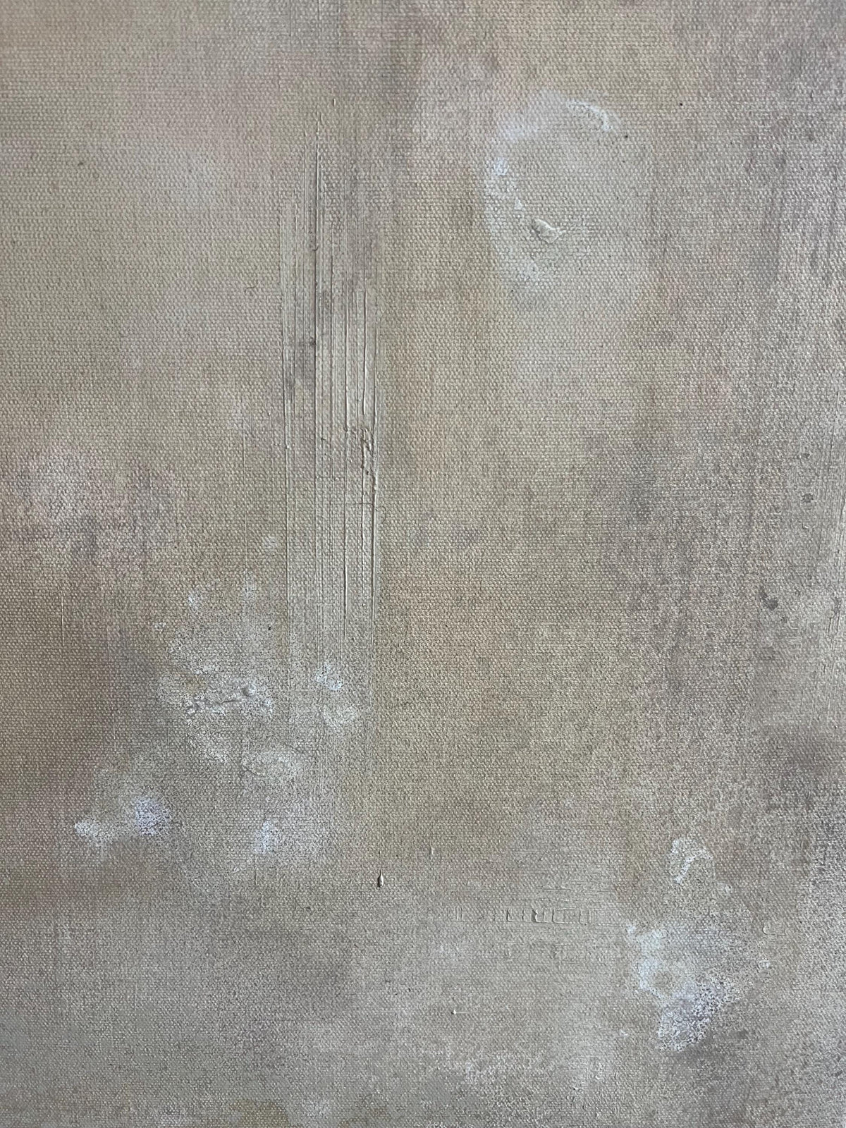 Linen — original mixed media painting by Jessica, detail 12